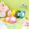 6 Rolls Organza Ribbon Sheer Chiffon Ribbon Bulk for Gift Wrapping Decorating Valentine's Day Wedding Birthday Bouquet Garland(50 Yard Each Roll,Bright Color)